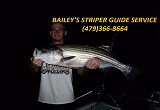 Striper fishing guide service